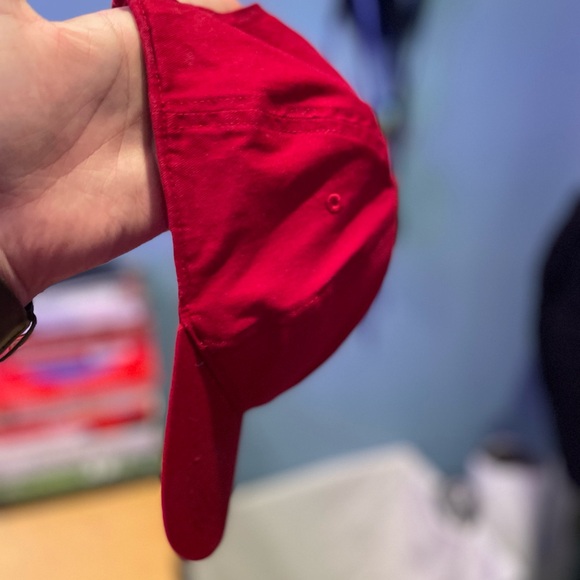 ©️George Scarlet Red Baseball Cap NWOT - Picture 2 of 3